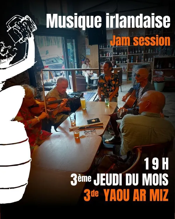 Session de musique irlandaise