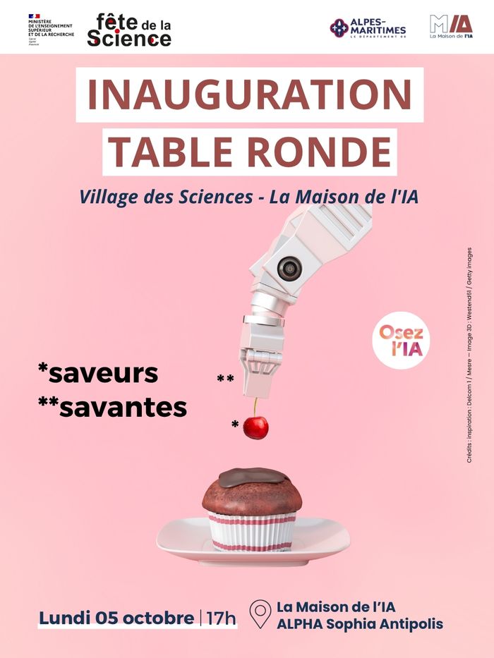 Fête de la Science 2026 - Inauguration du Village des Sciences de La Maison de l'IA