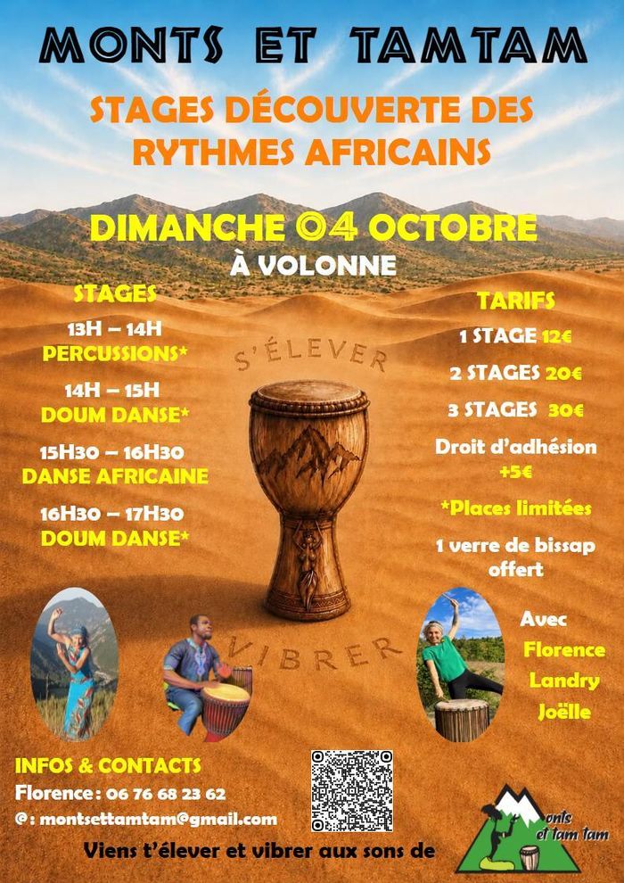 stage découverte des rythmes africains