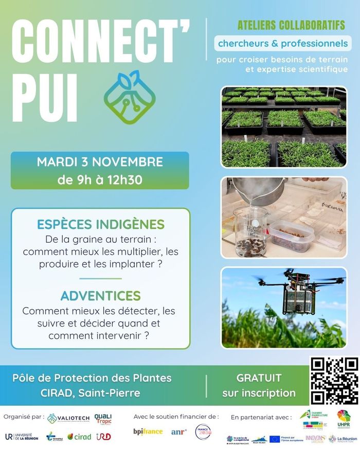CONNECT’PUI #2 — Production et gestion du végétal : quelles pistes avec la recherche ?