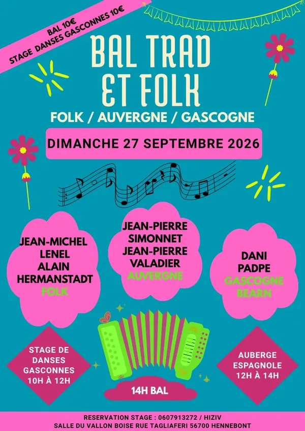 Bal Folk, Auvergne et Gascogne