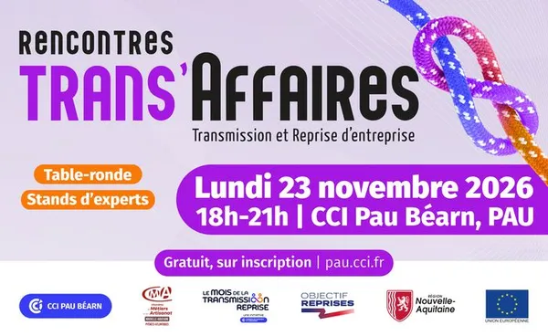 Les Rencontres Trans'Affaires - Pau, novembre 2026