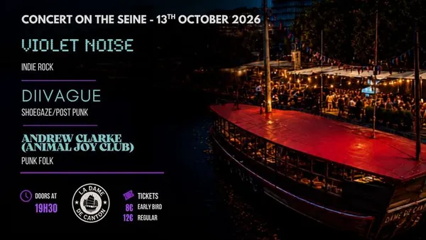 VIOLET NOISE x DIIVAGUE x ANDREW CLARKE