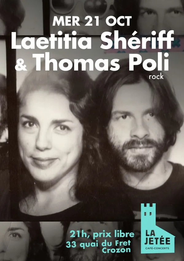 LAETITIA SHÉRIFF et THOMAS POLI à la jetée