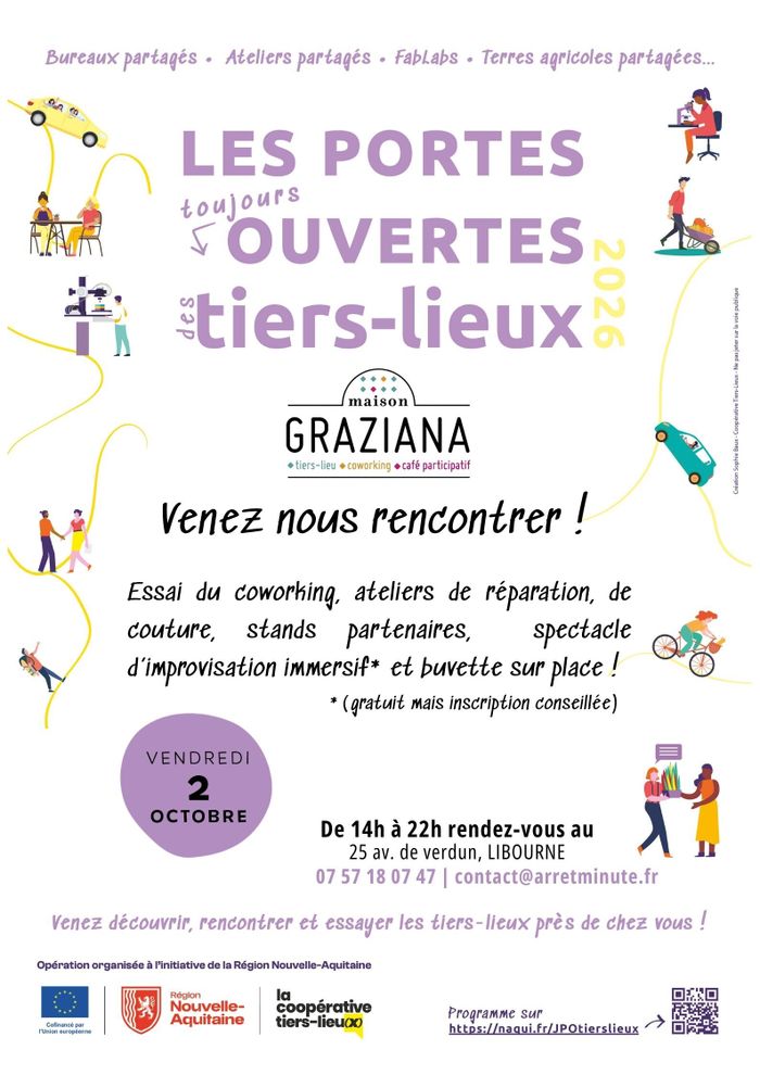 Les portes ouvertes des tiers lieux