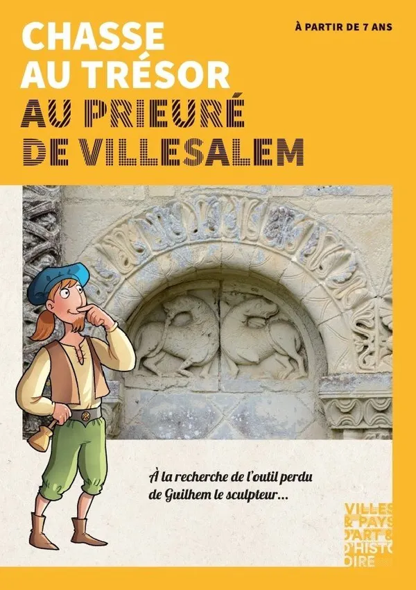 Chasse au trésor au Prieuré de Villesalem à Journet