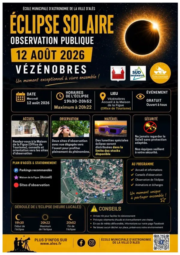 Éclipse solaire partielle du 12 août 2026
