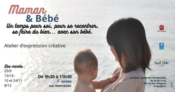 Trait libre - Atelier maman bébé