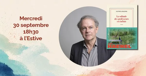 Rendez-vous littéraire : Yannick Haenel