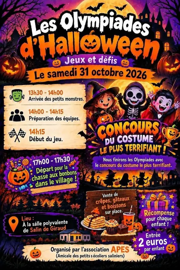 Les Olympiades d'Halloween