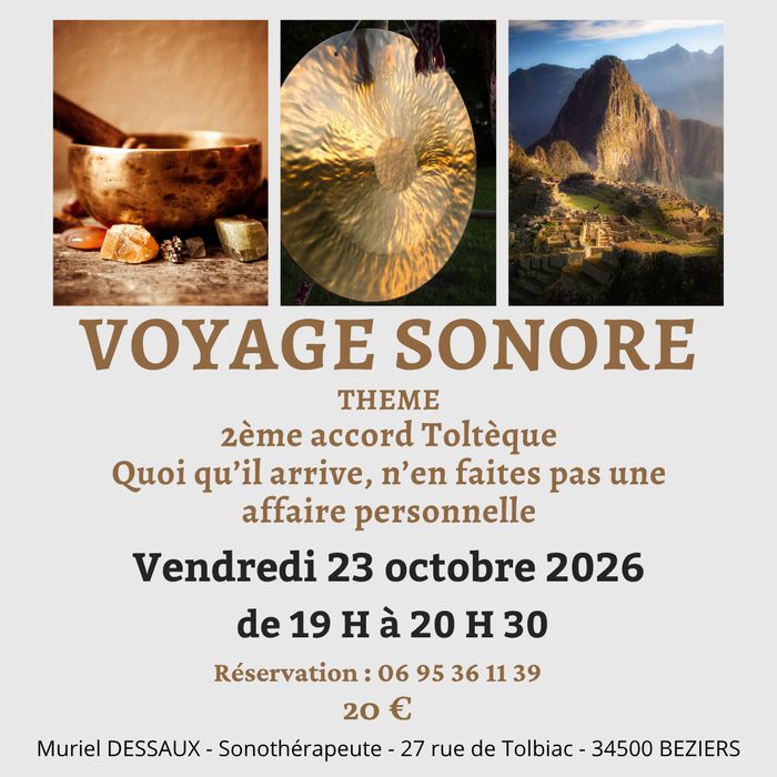Voyage Sonore à Béziers