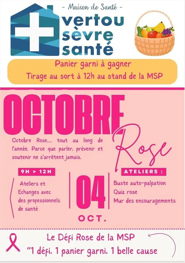 Prévention cancer du sein aux Foulées de Vertou