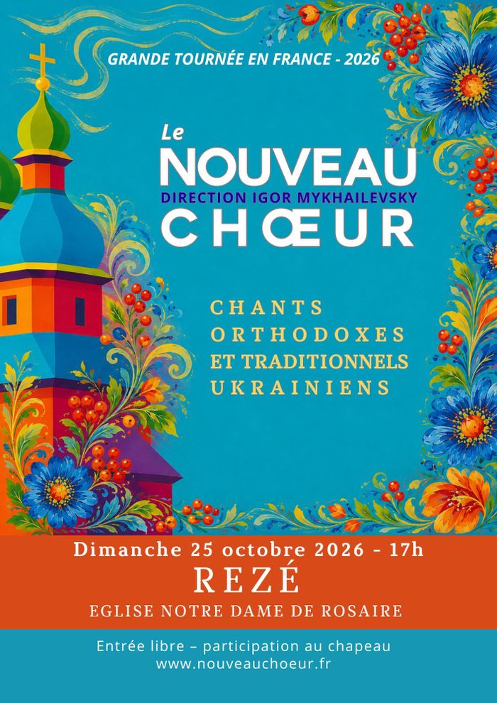 Concert de chants polyphoniques ukrainiens, sacrés et traditionnels