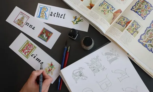 Atelier créatif - Pause dorée, prose gravée - Exposition d'Automne