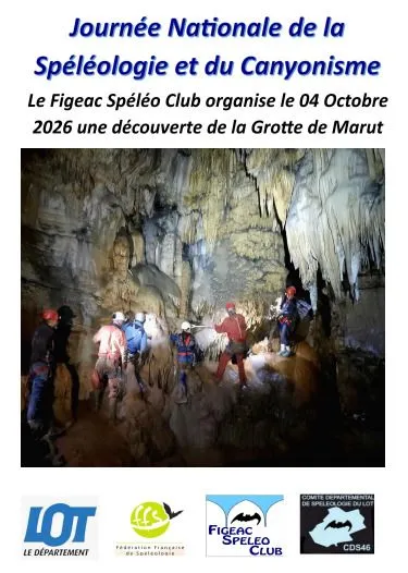 Figeac Spéléo Club - Organisation JNSC dans le Lot