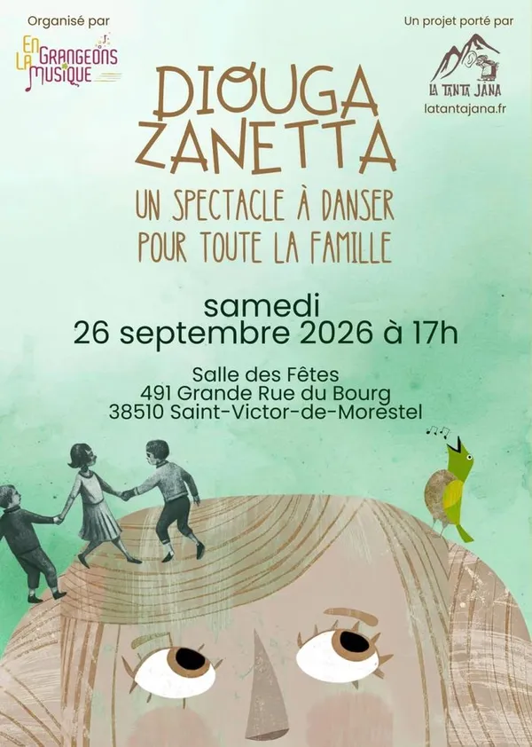 Diouga Zanetta : un spectacle à danser