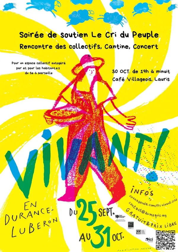 Soirée de soutien Le Cri du Peuple
