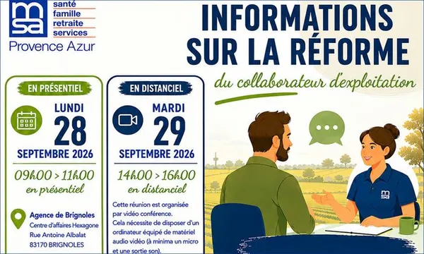 83 - Réunion d'information sur le statut de conjoint collaborateur