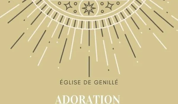 Adoration du Saint Sacrement à l'église de Genillé