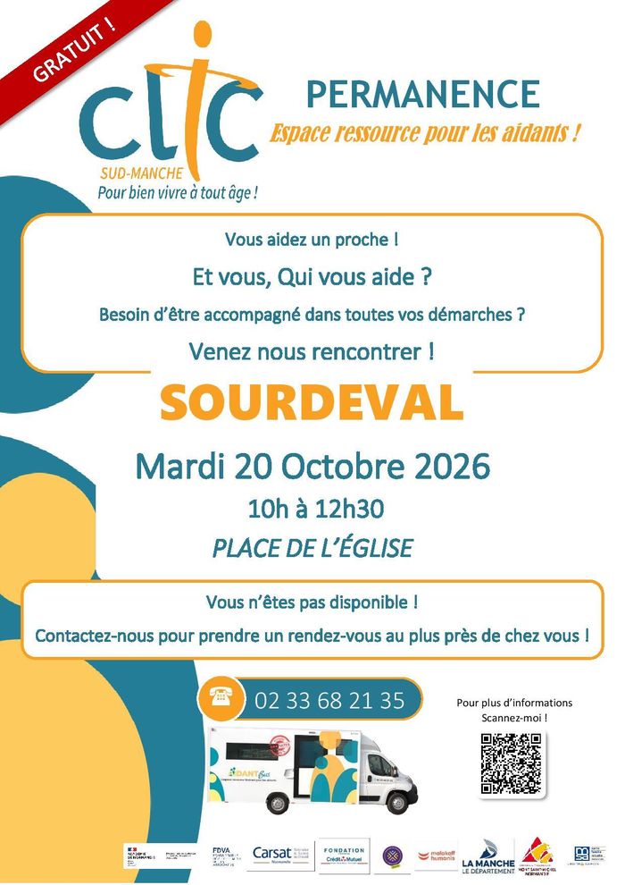 Permanence de l’Espace Ressource pour les Aidants (Aidant Bus)