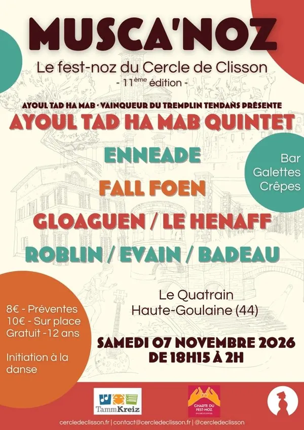 MuscaNoz- Le fest-noz du Cercle Celtique de Clisson
