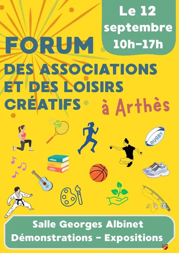 Forum des associations et des loisirs créatifs à Arthès