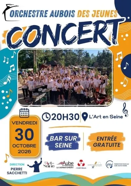 Concert de l'Orchestre Aubois des Jeunes (OAJ)