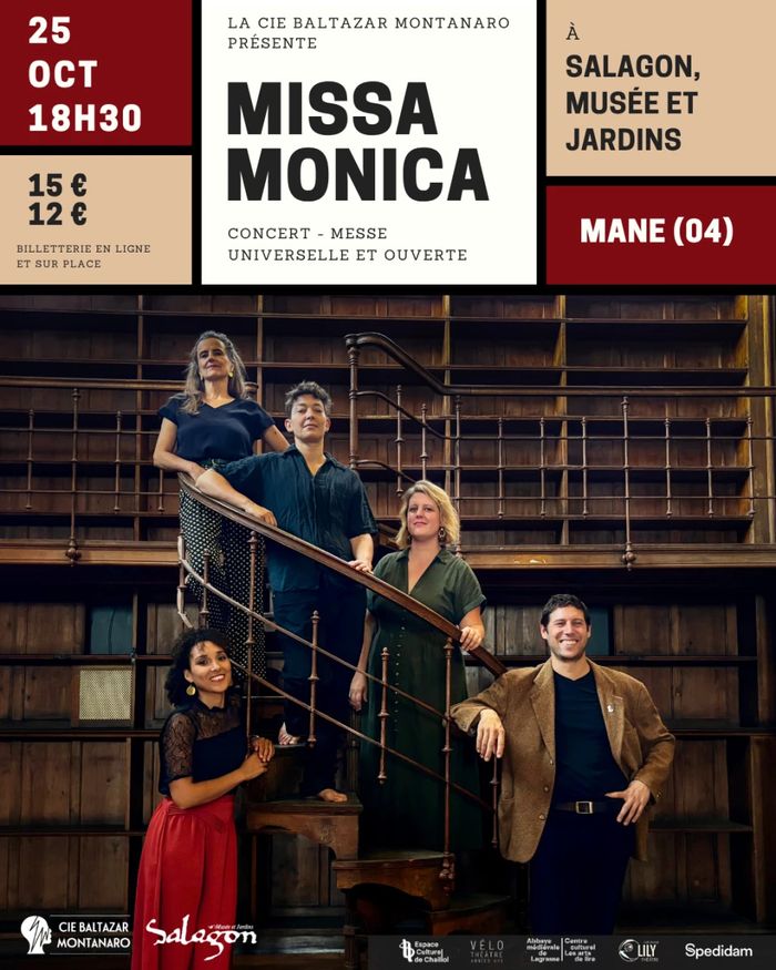 Concert Missa Monica au Prieuré de Salagon