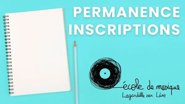Permanence : Inscriptions à l'École de Musique