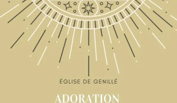Adoration du Saint Sacrement à l'église de Genillé