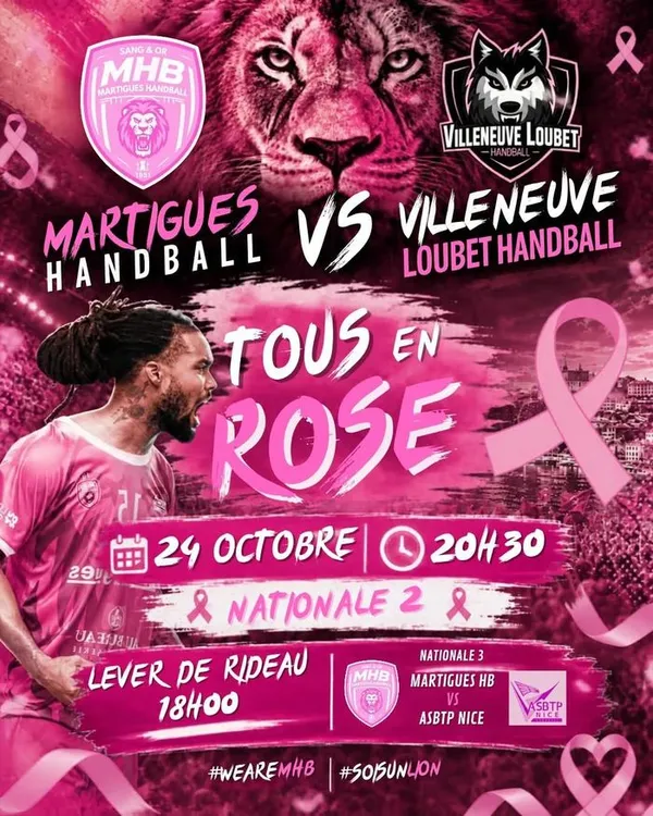 HANDBALL. MHB / VILLENEUVE LOUBET