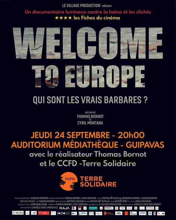 Projection du film : Welcome to Europe, qui sont les vrais barbares ? en présence du réalisateur Thomas BORNOT