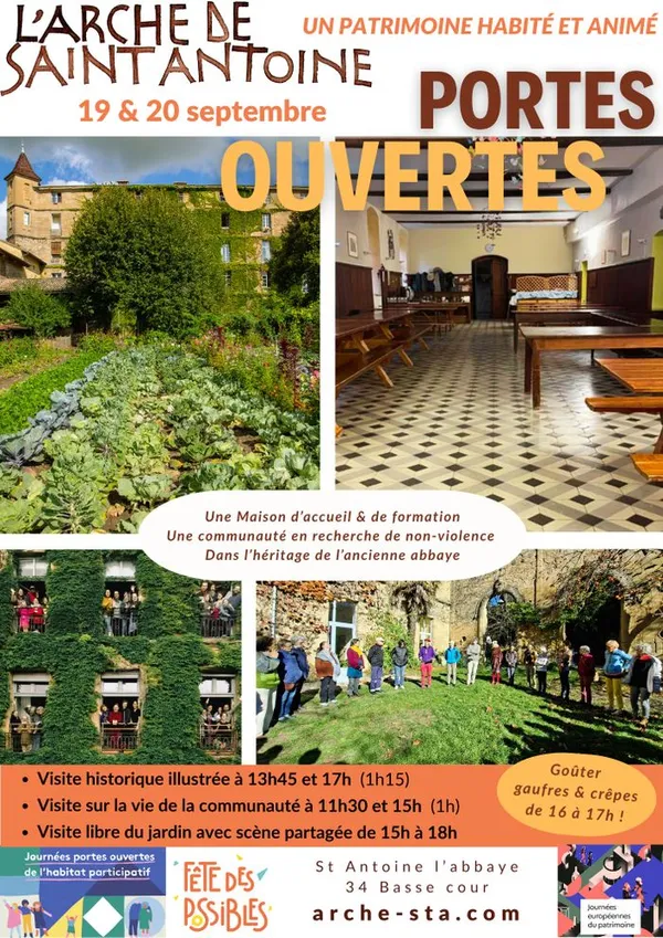 Visites de l'Arche de Saint-Antoine