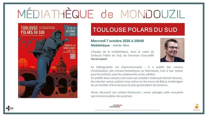 Toulouse Polars Sud - Hervé Jubert - Mercredi 7 octobre