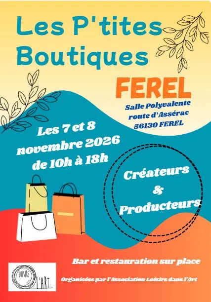 Les P'tites Boutiques - Marché de créateurs et producteurs