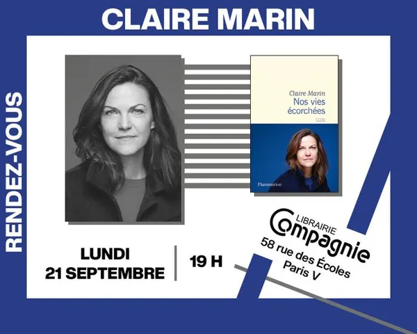 Claire Marin présente « Nos vies écorchées »