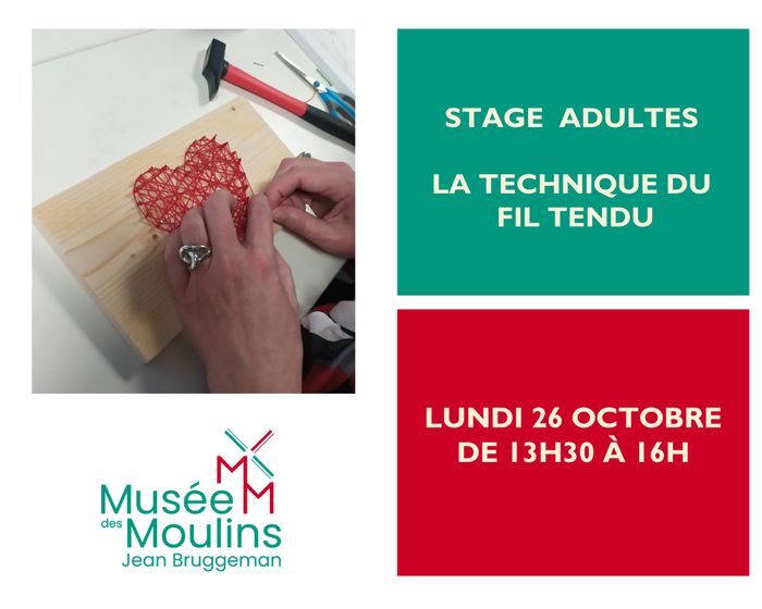 Stage adultes : la technique du fil tendu