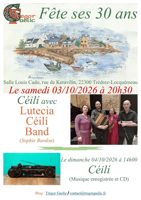 Ceili avec Lutecia Ceili Band