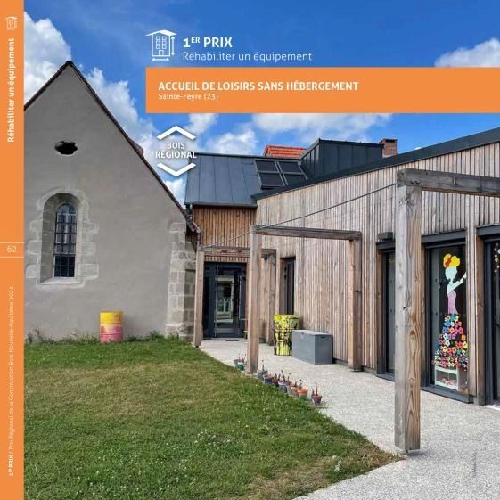 Visite d’un projet d’architecte : l'accueil de loisirs Les P'tits Loupiots  de Sainte-Feyre