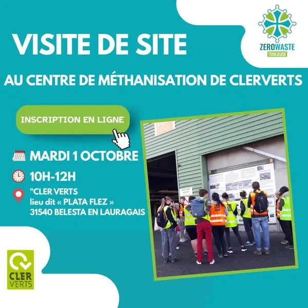[BELESTAT-EN-LAURAGAIS] Visite de CLERVERTS - Installation de méthanisation