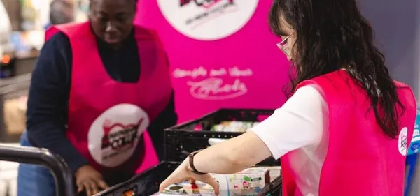 Collecte au profit des Restos du cœur
