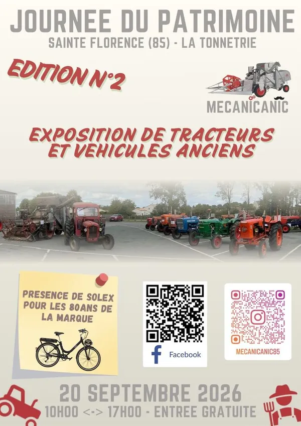 Exposition de tracteurs et véhicules anciens