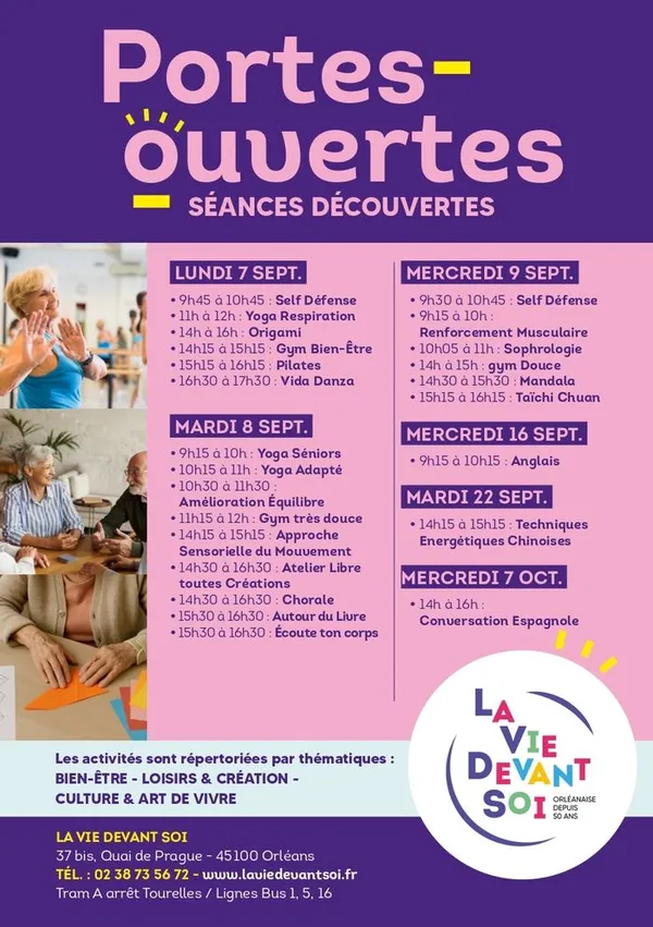 PORTES OUVERTES "LA VIE DEVANT SOI"