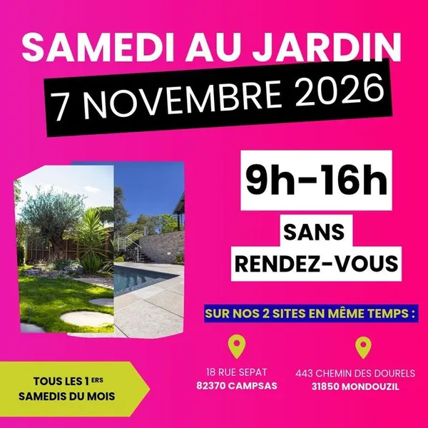 Samedi au jardin chez Spironello Espaces Verts