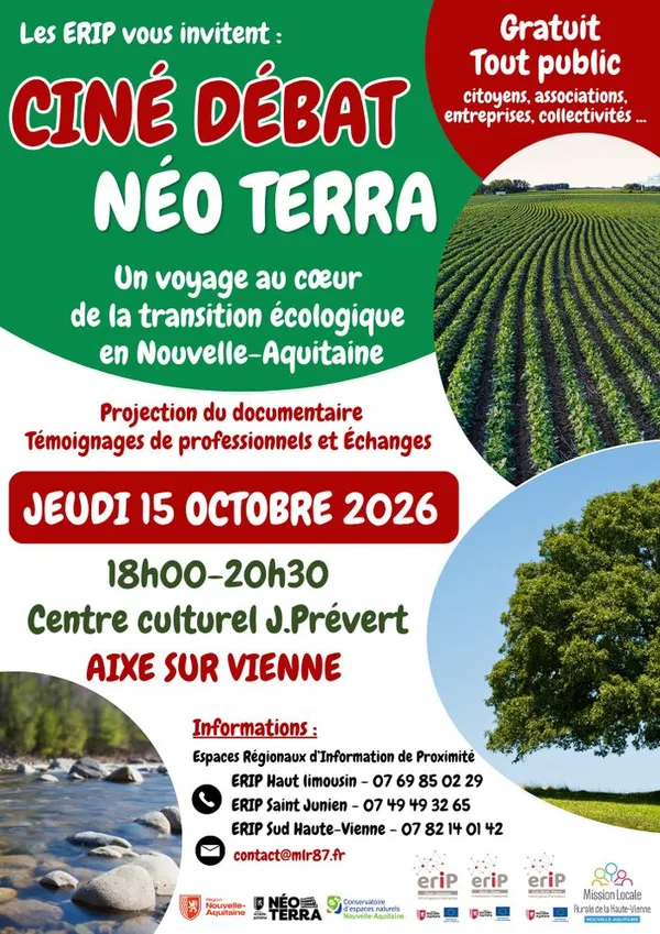 Projection du documentaire NEO TERRA - Demain devient possible