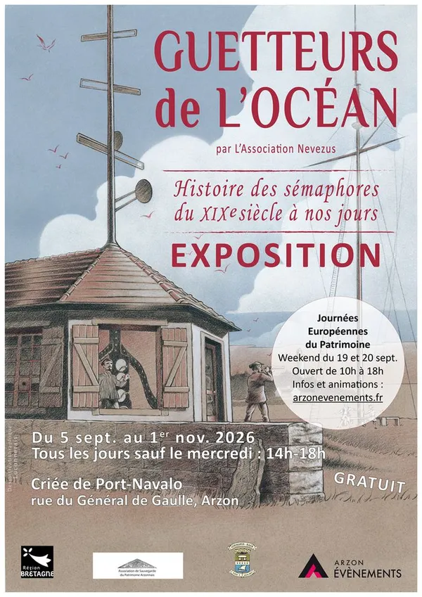 Visites commentées de l'exposition "Guetteurs de l'Océan"