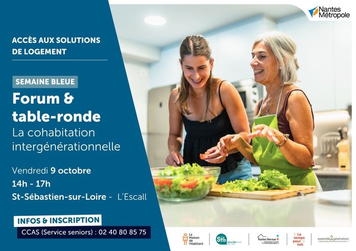 [Semaine bleue] Forum & table ronde : la cohabitation intergénérationnelle