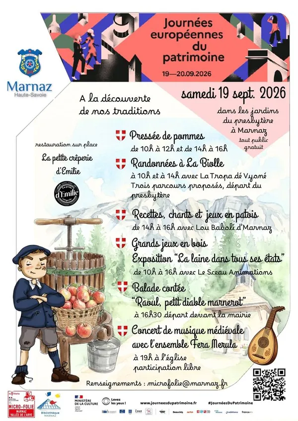 A la découverte de nos traditions : Recettes, chants et jeux en patois