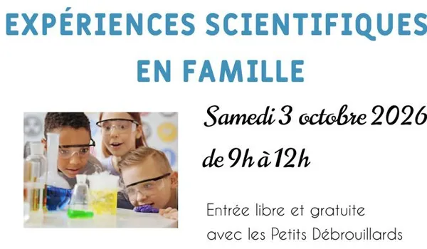 Expériences scientifiques en famille