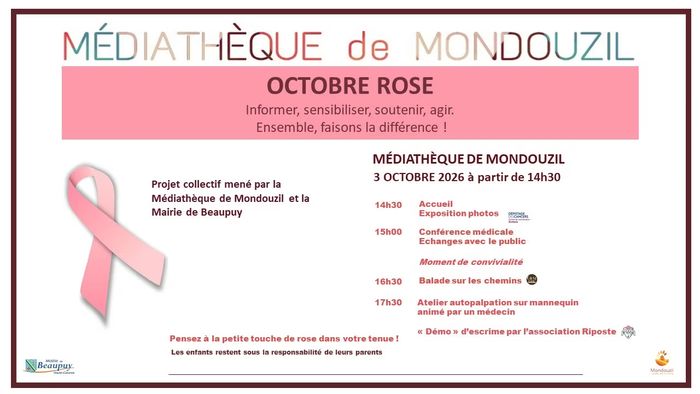 Octobre Rose - Samedi 3 octobre 2026